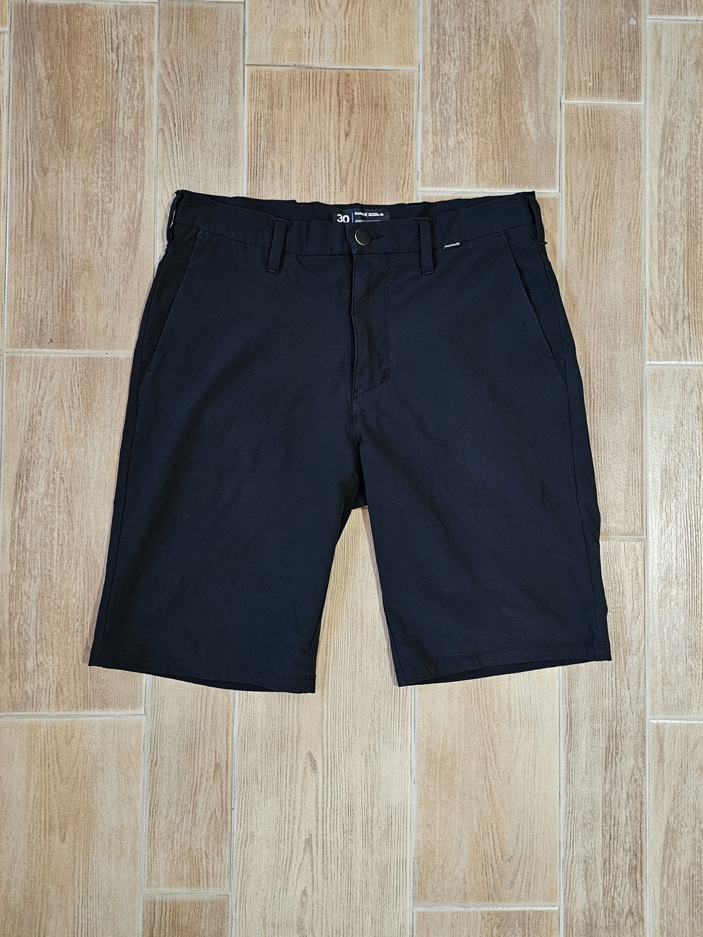 Hurley "Buckle Exclusive" Flat Front Hybrid Shorts, Men's 30 (Fit 30-32)